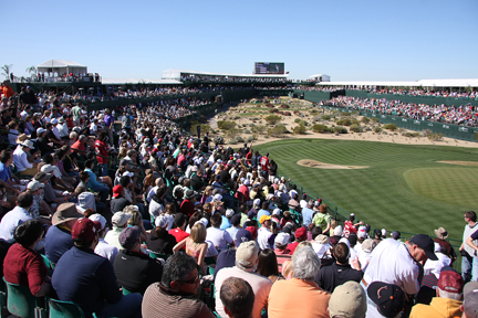 the opens 16th hole